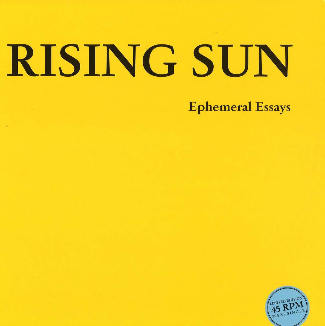 Rising Sun – Ephemeral Essays [Vinyl]