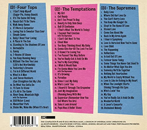 Dreamboats &amp; Petticoats präsentiert... The Four Tops, The Temptations &amp; The Supreme [Audio CD]