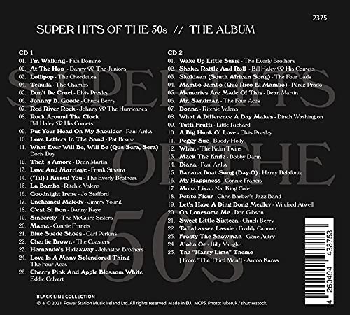 Super Hits Of The 50's – Das Album [Audio CD]