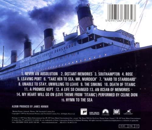 Titanic: Musik aus dem Film [Audio-CD]