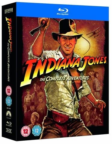 Indiana Jones: Die kompletten Abenteuer [1981] [Region Free] – Abenteuer/Action [Blu-Ray]