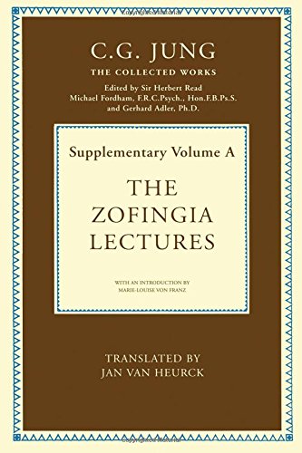 The Zofingia Lectures: Supplementary Volume A (Collected Works of C. G. Jung) [Hardcover ]