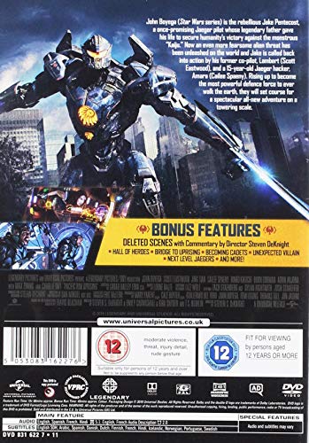 Pacific Rim Uprising [Ausgabe: Regno Unito] – Science-Fiction [DVD]