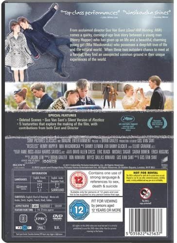 Restless [2011] - Drama [DVD]