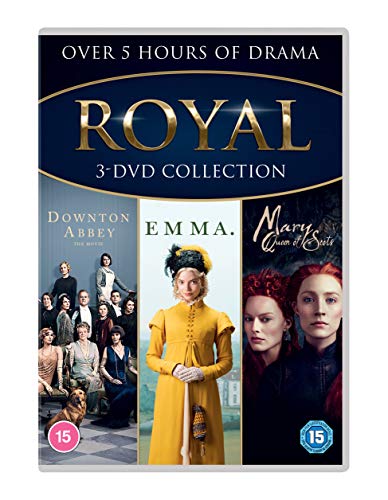 Royal Triple Boxset (Downton Abbey/Emma/Mary Queen of Scots) [DVD] [2020] – Drama [DVD]