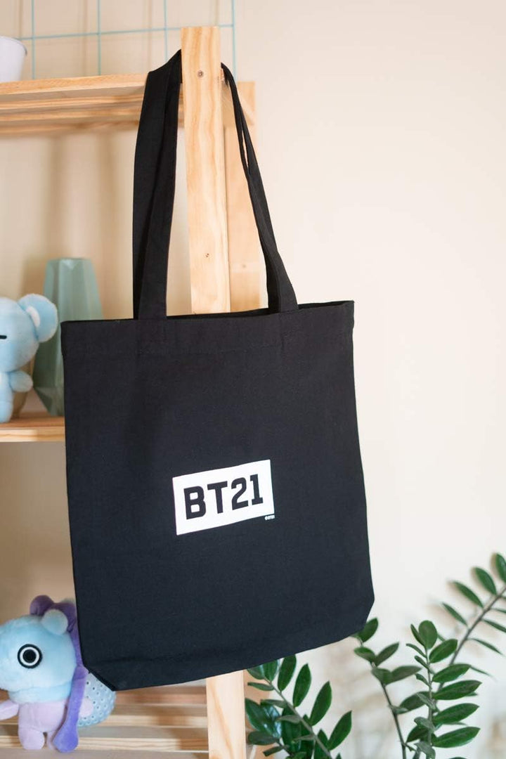 Grupo Erik BT21 Official Merchandise Cotton Tote Bag - Cotton Shopping Bag