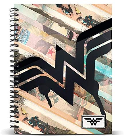 Wonder Woman – Passbook and Notebooks, Multi-Colour (Karactermania km-37865)