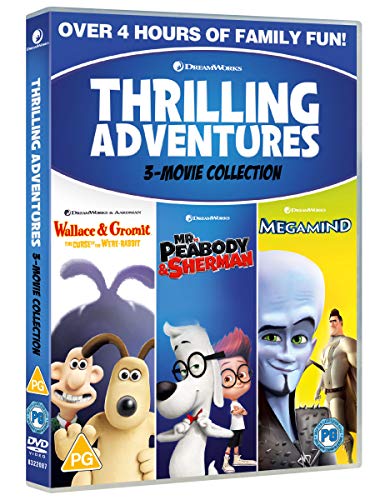 Spannende Abenteuer (Wallace &amp; Gromit: Curse/ Mr Peabody &amp; Sher/Megamind) [DVD] – Animation [DVD]