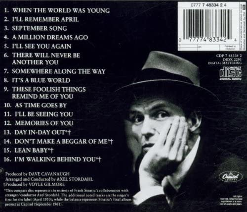 Frank Sinatra - Point of No Return [Audio CD]