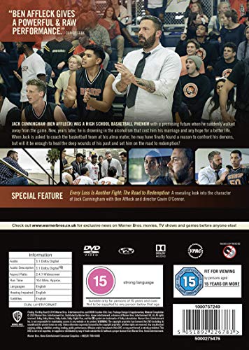 Finding The Way Back [DVD] [2020] – Sport/Drama [DVD]