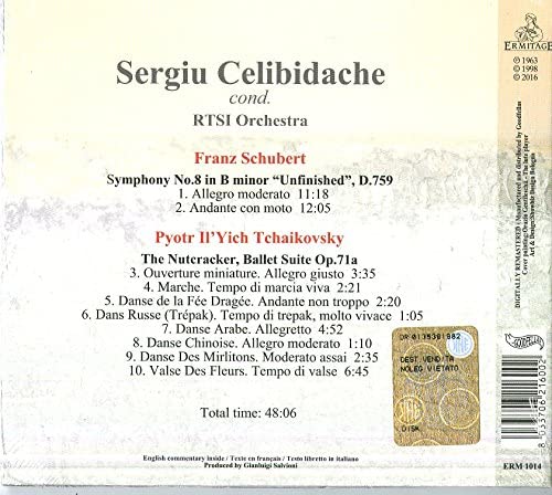 Sergiu Celibidache – Dirigiert Rsi Orchestra [Audio CD]