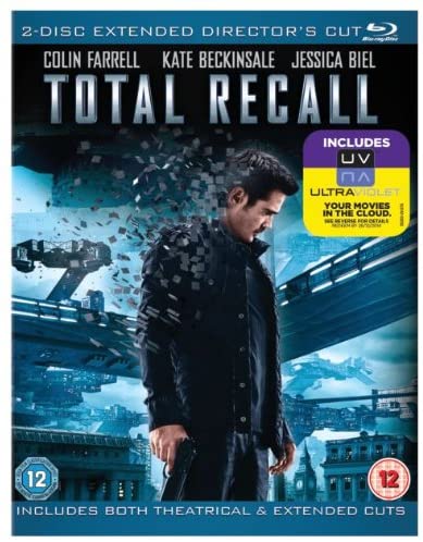 Total Recall [2012] [Region Free] – Action/Science-Fiction [Blu-ray]