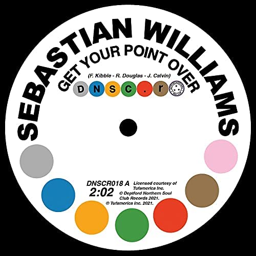 Williams Sebastian – Get Your Point Over/I Don't Care What Mama Said (Baby I Need You) [Vinyl]