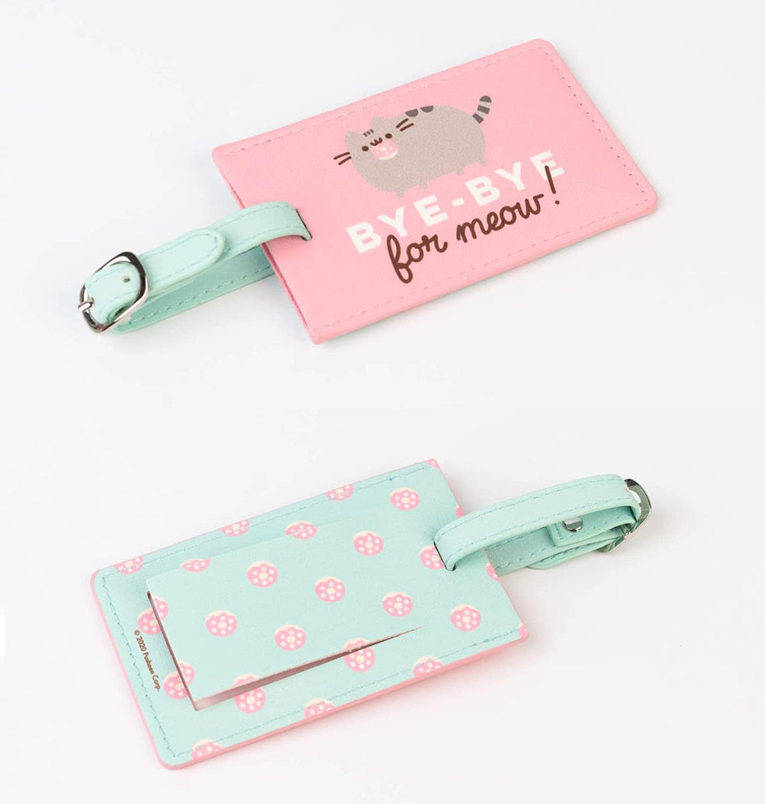 Grupo Erik Pusheen Travel Set | Passport Holder, Luggage Tag and Sleep Mask | Pusheen Gifts