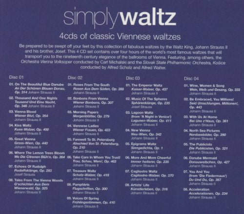 Simply Waltz [Audio-CD]