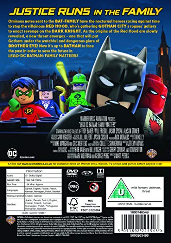 LEGO DC: Batman: Family Matters [2019] - Animation [DVD]
