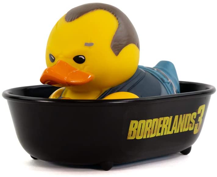 Borderlands 3 Brick Tubbz Sammel-Ente – Offiziell lizenzierte Sammel-Cosplay-Ente – Einzigartige sammelbare Borderlands 3 Cosplay-Figur – Borderlands 3 Brick Sammelbare Gummiente