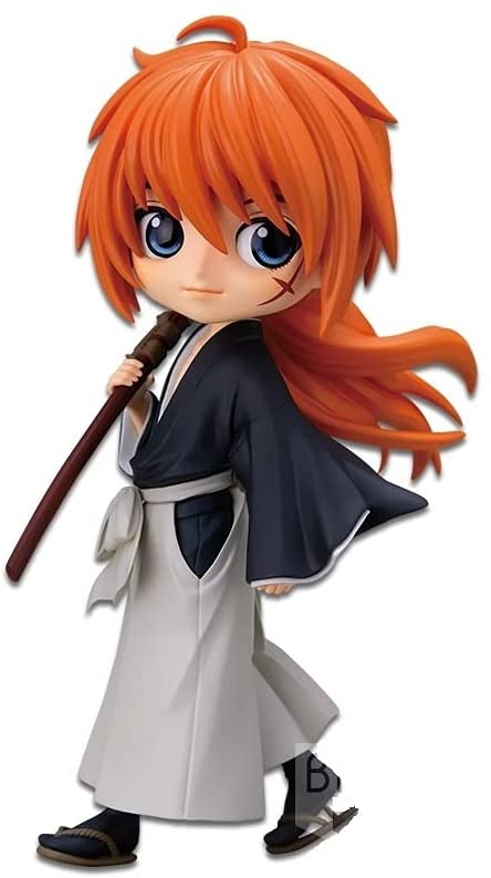 Banpresto – Kenshin Ruroni Figur – Kenshin Himura Ver BQ Posket 14 cm – 4983164163841