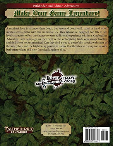 Cold Mountain: Pathfinder Second Edition [Paperback ]