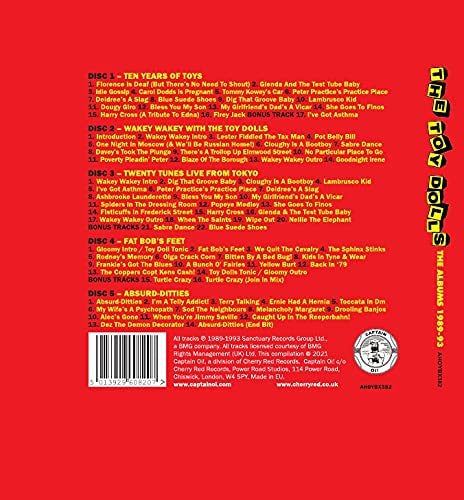 The Toy Dolls – Die Alben: 1989–1993 [Audio-CD]