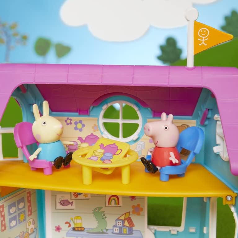 Peppa Pig Peppa's Club Peppa's Clubhouse-Vorschulspielzeug nur für Kinder; Soundeffekte