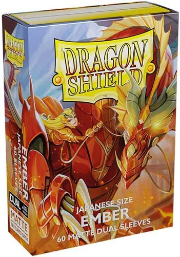 UNIT Dragon Shield japanische Größe Dual Matte – Ember (60 ct.)