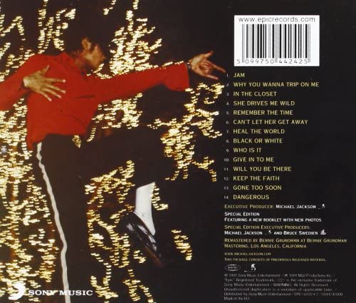 Michael Jackson - Dangerous[Audio-CD]