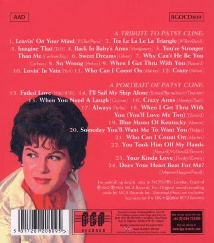 Patsy Cline – Tribute To/Portrait Of [Audio CD]