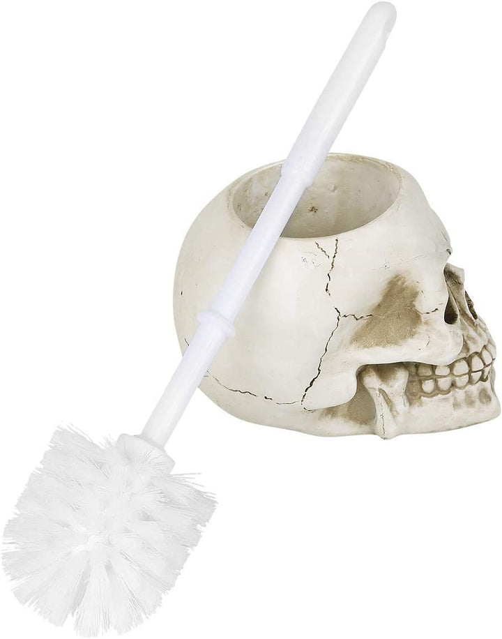 Nemesis Now Brush with Death Toilet Brush 16cm Ivory