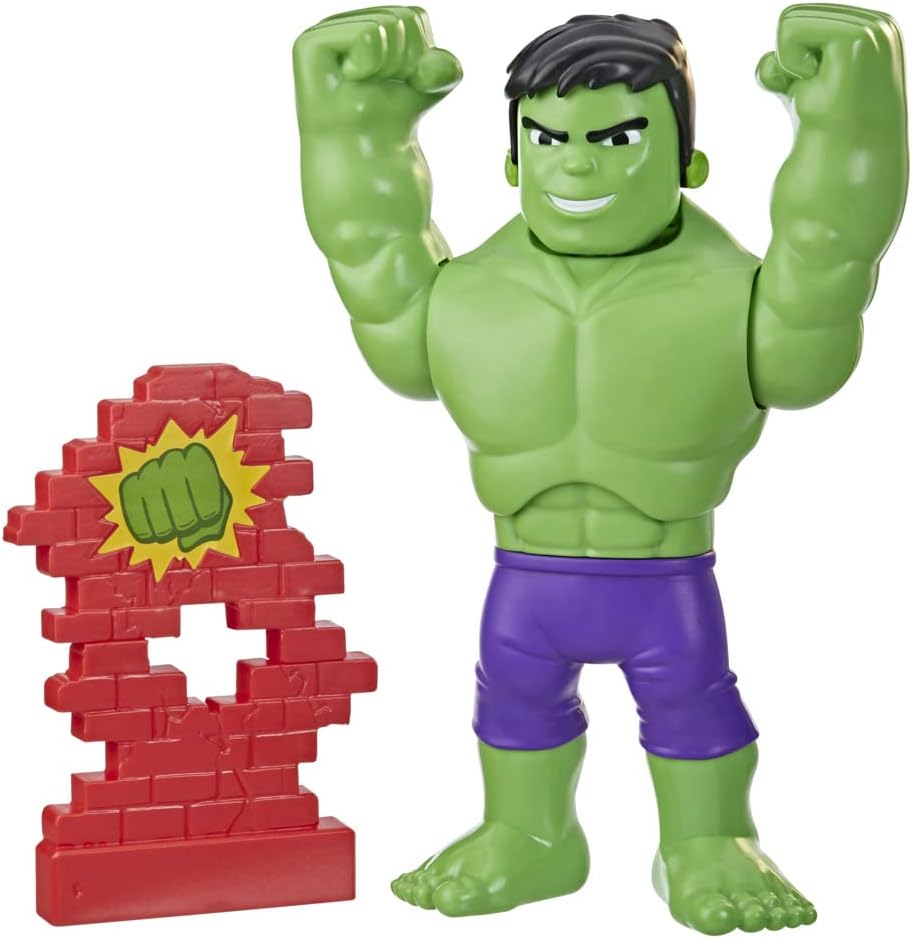 Hasbro Marvel Spidey und seine erstaunlichen Freunde Power Smash Hulk Vorschulspielzeug, Fa