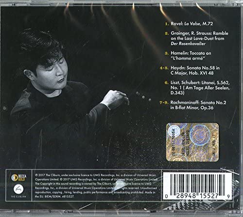 Cliburn Gold 2017 – 15. Van Cliburn International Piano Competition – Yekwon Sunwoo [Audio CD]