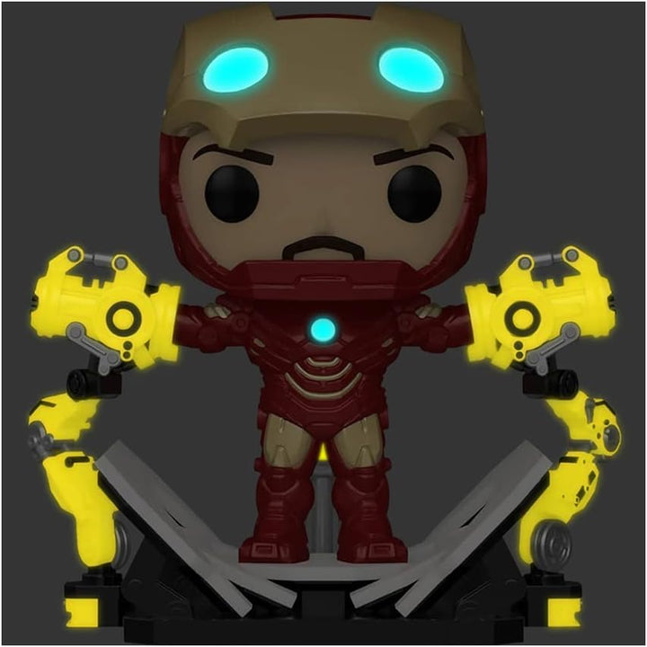 Marvel Studios Iron Man 2 Iron Man With GANTRY Exclusive Funko 56772 Pop! Vinyl #905