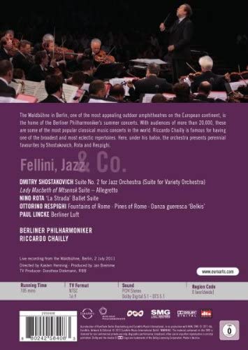 Fellini Jazz &amp; Co. (Euroarts: 2058408) [2012] [NTSC] [DVD]