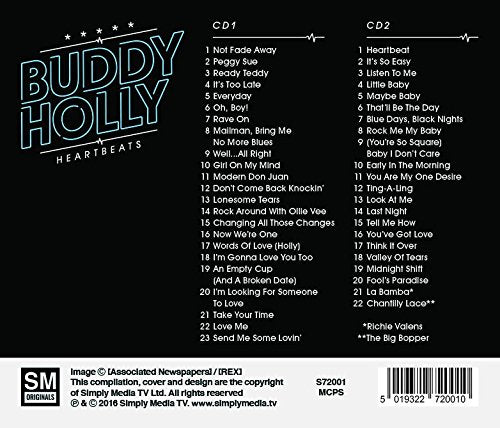 Buddy Holly – Heartbeats – Die Original-Hit-Aufnahmen – Buddy Holly [Audio-CD]