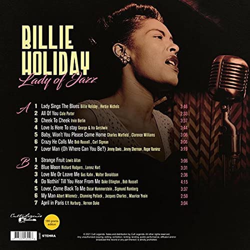 Holiday Billie – Lady of Jazz [VINYL]