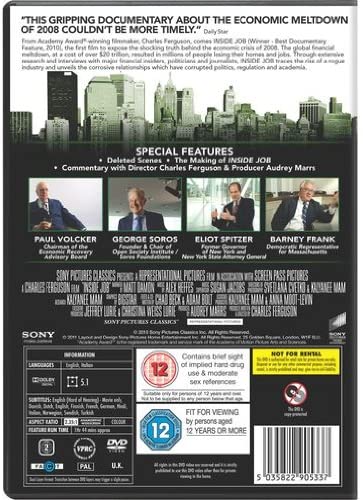 Inside Job – Dokumentarfilm [2011] [DVD]