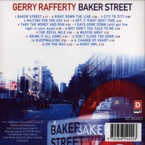 Gerry Rafferty – Baker Street [Audio-CD]