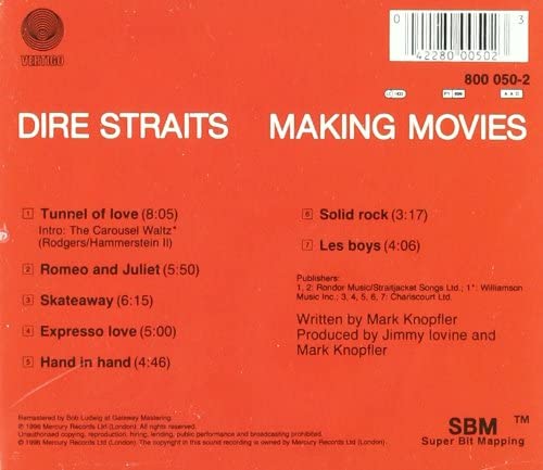 Dire Straits - Making Movies [Audio CD]