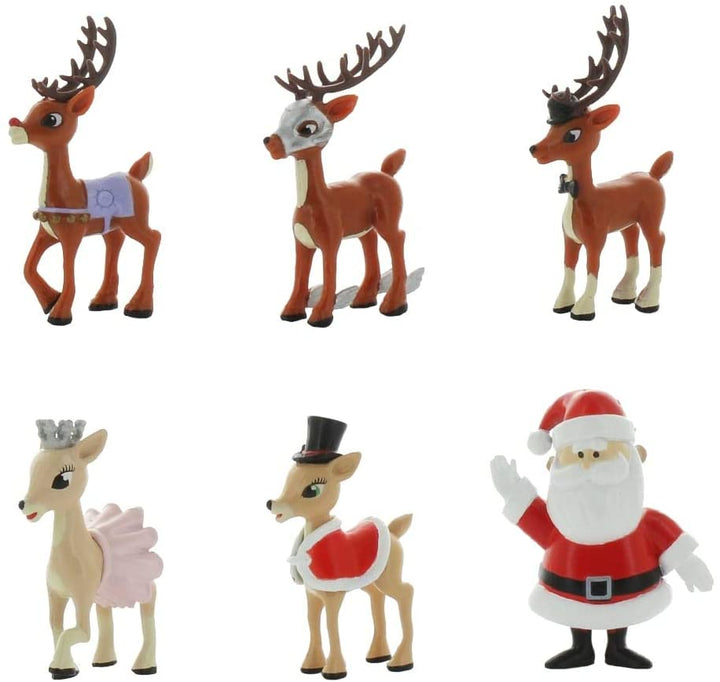 Team Rudolph Rein2 Rudolph The Red-Nosed Reindeer Mini Figure – Serie 1.5-5 Pack Foil Bags