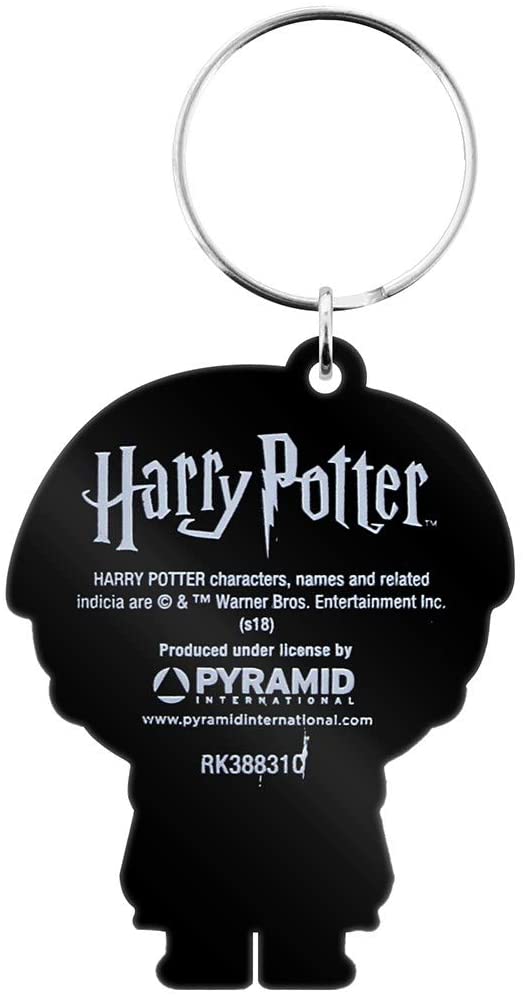 HARRY POTTER Gummi-Schlüsselanhänger Harry Potter Chibi – offizielles Merchandise