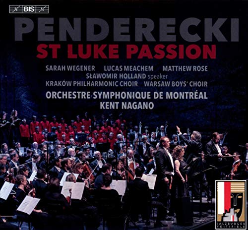 Krzysztof Penderecki: Lukas-Passion [Sarah Wegener; Lucas Meachem; Matthew Ros [Audio-CD]