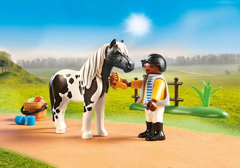 Playmobil 71242 Landreitunterricht, Reitlehrer für Reiten und Springen