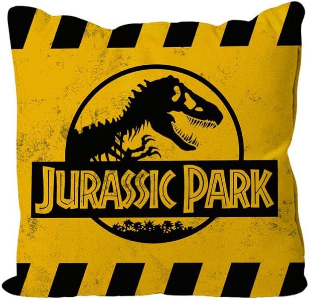 SD TOYS JURASSIC PARK - Achtung Logo - Coussin '40x40x1cm'