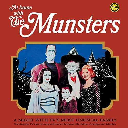 The Munsters – At Home With The Munsters (Limitiertes blaues Farb-Vinyl) [Vinyl]