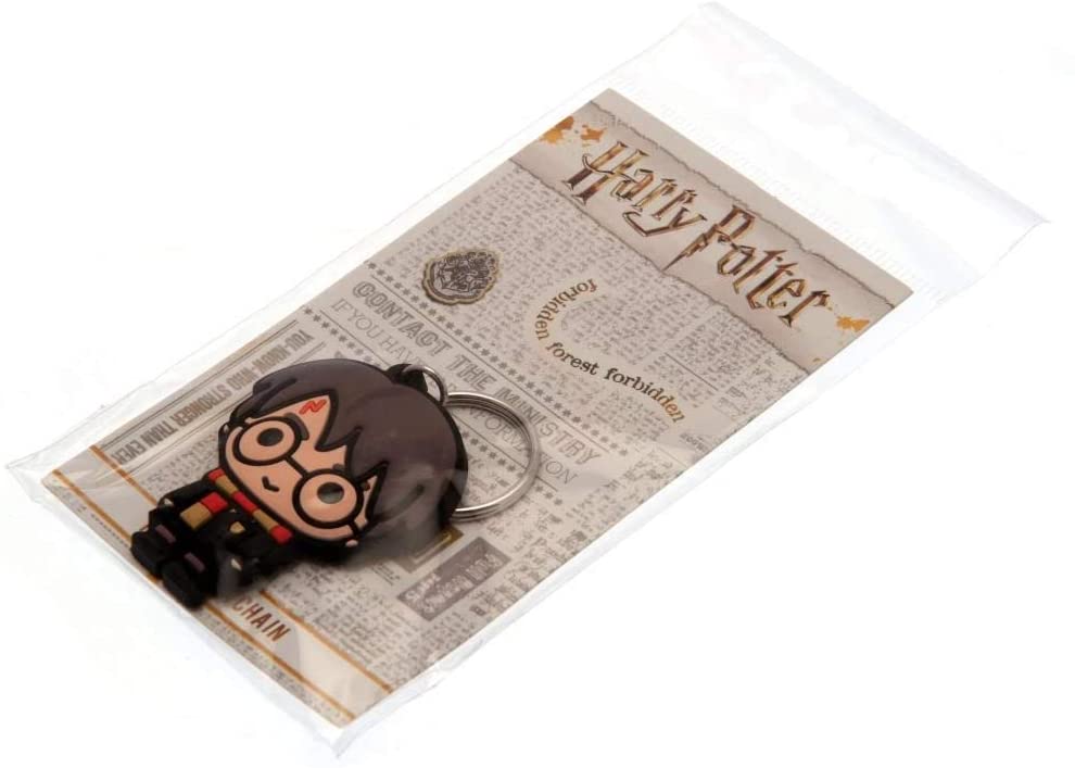 HARRY POTTER Gummi-Schlüsselanhänger Harry Potter Chibi – offizielles Merchandise