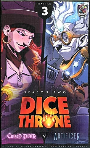 Dice Throne Staffel 2 Box 3: Cursed Pirate vs. Artificer