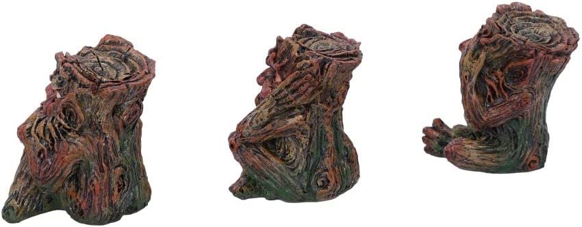 Nemesis Now Three Wise Tree Spirits 9.2cm, Brown