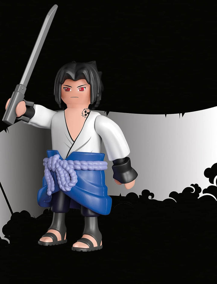 Playmobil 71097 Naruto: Sasuke Figurenset, Naruto Shippuden Anime-Sammlerfigur