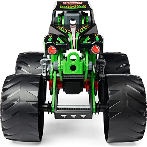 Meccano Junior, offizieller Monster Jam Grave Digger Monster Truck STEM-Modellbau