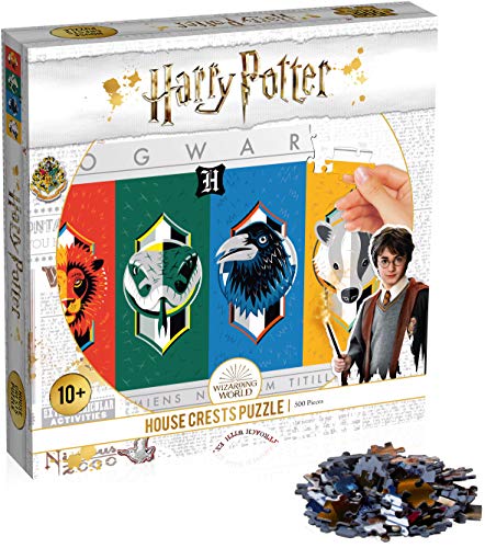 Winning Moves Harry Potter Hauswappen 500-teiliges Puzzle